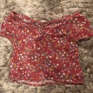 off the shoulder juniors top